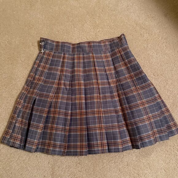 NWOT Plaid High Waisted Skort - Picture 7 of 10